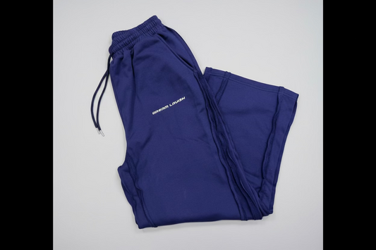 Purple Triple Ridge Fleece Track Pants