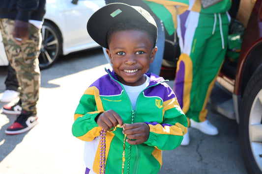 Kids Track Jacket Green Colorway