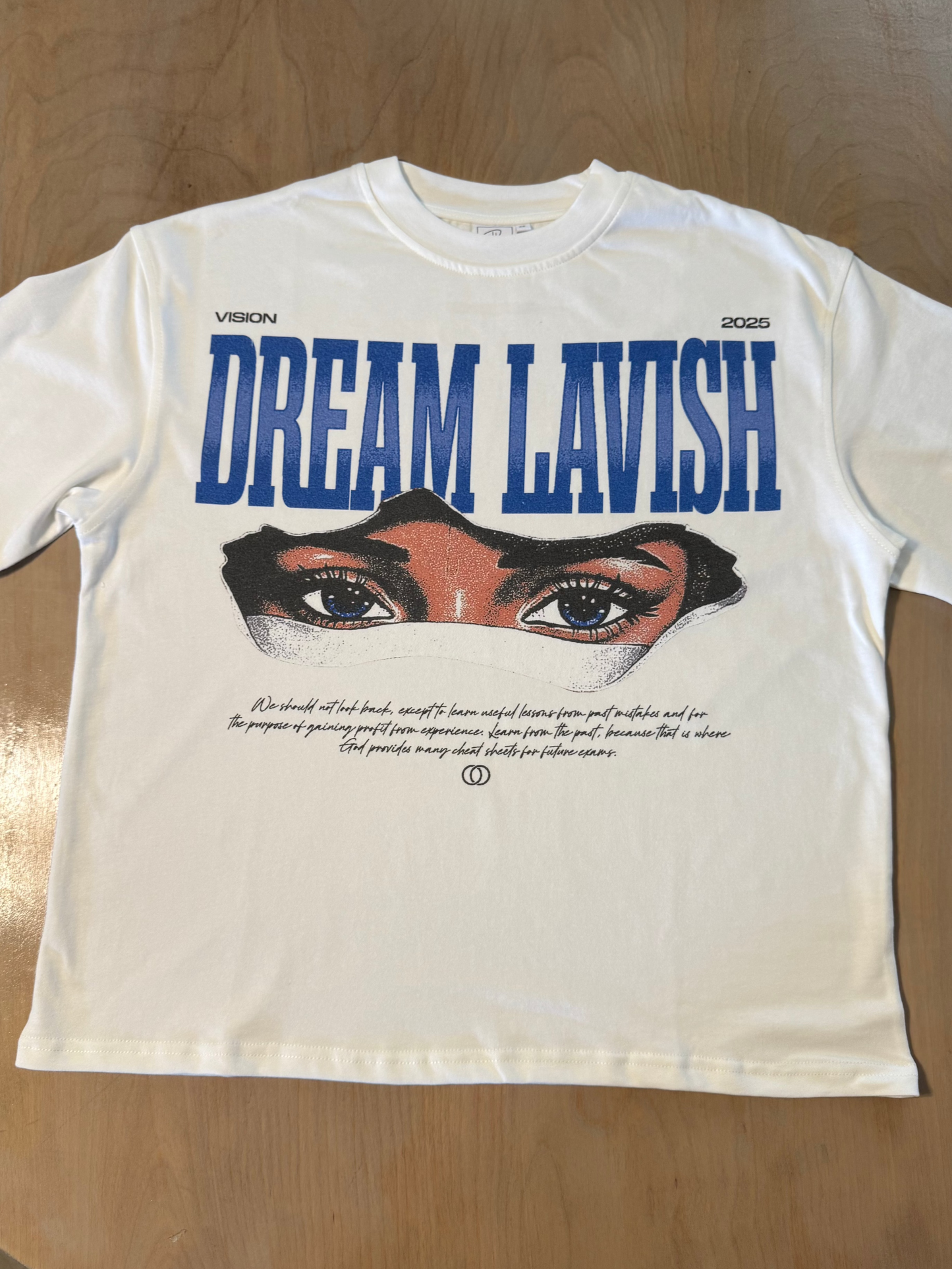 Adult DREAM LAVISH Summer Classic Tee (White)