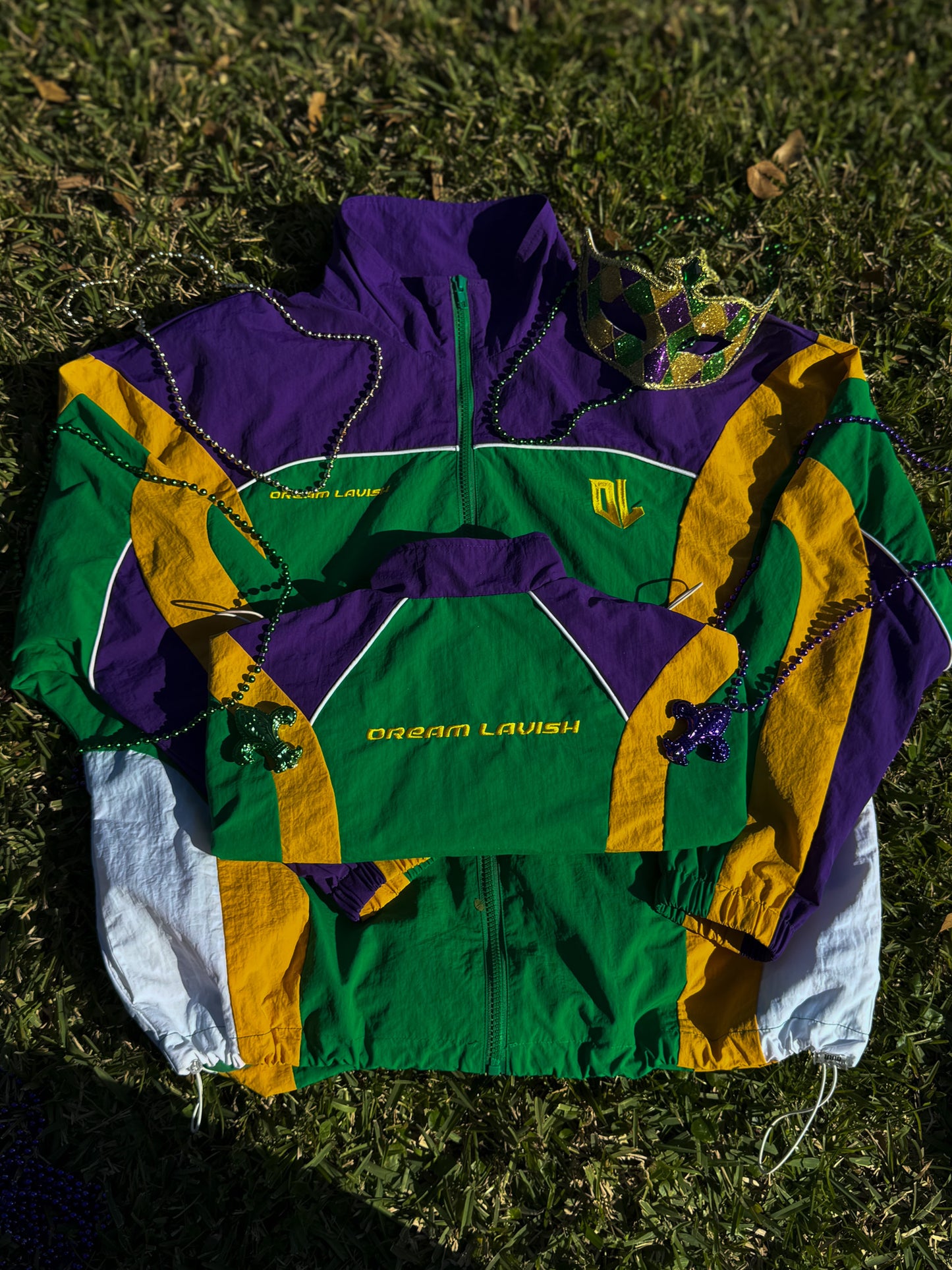 Adults Track Jacket Green Colorway