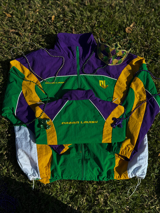 Adults Track Jacket Green Colorway