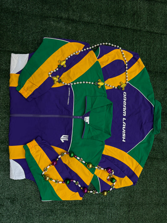 Adult Track Jacket Purple Colorway